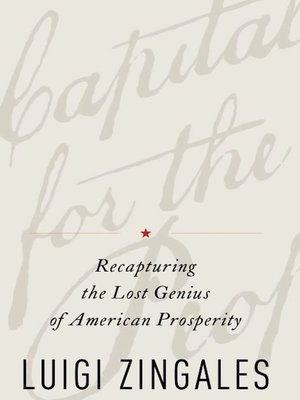 cover image of A Capitalism for the People
